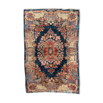 Ancient Persian mahal handmade carpet 130x200 cm