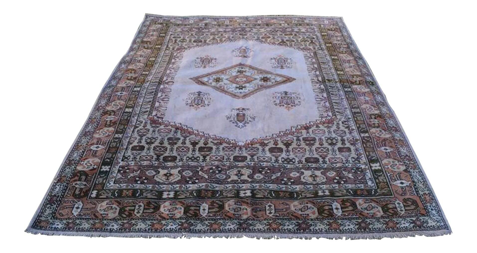 Tapis Oushak turc vintage