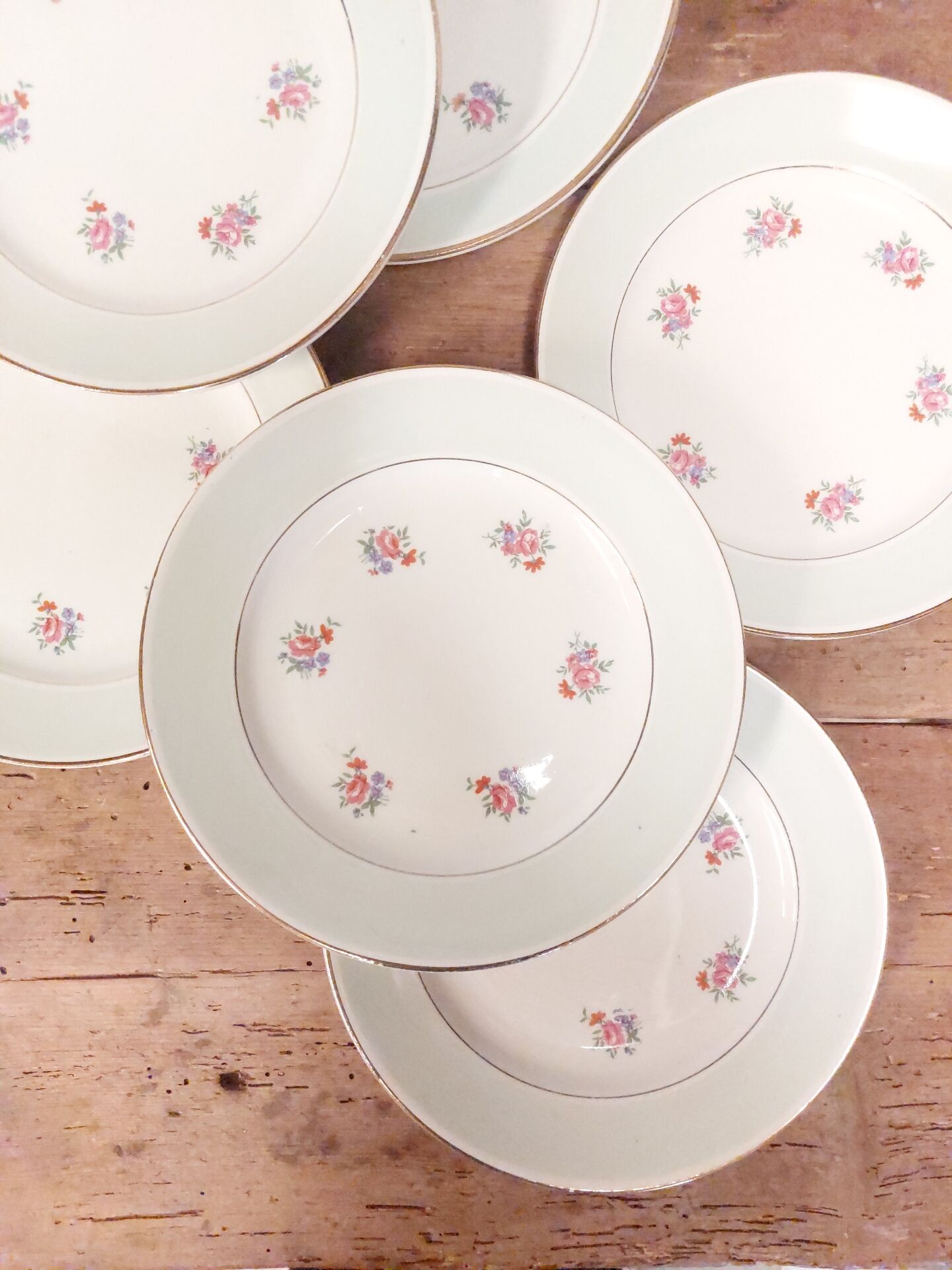 Dessert plates l’Amandinoise - Set of 6