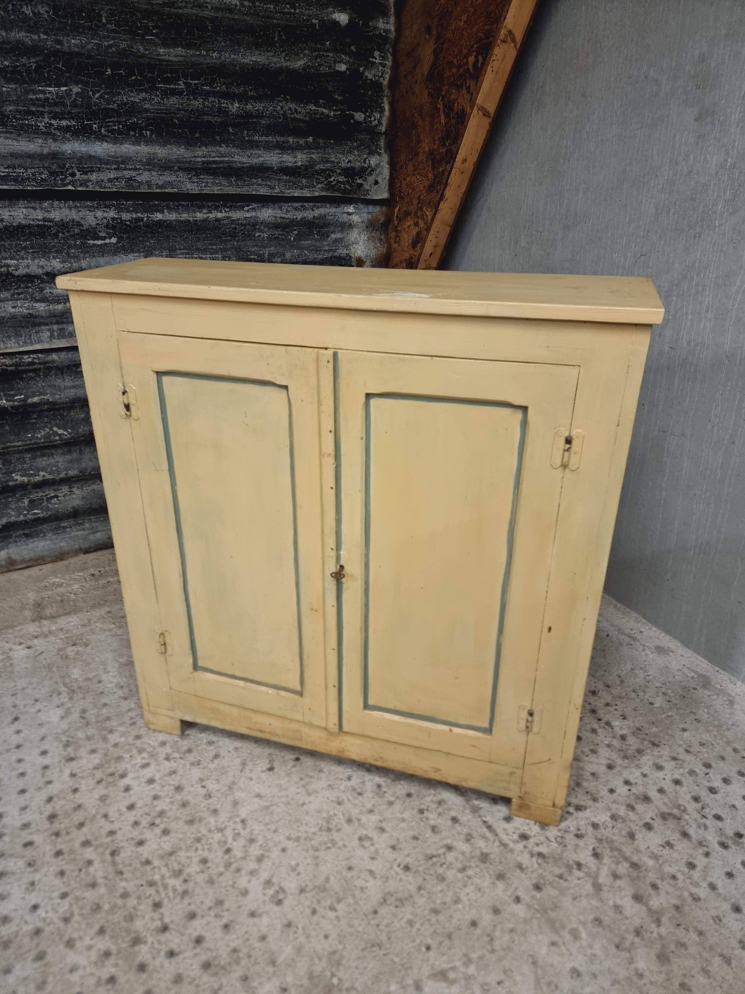 Antique French kitchen cabinet, sideboard