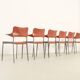 Set of six Kumo chairs by Toshiyuki Kita for Casas, Spain, 1989