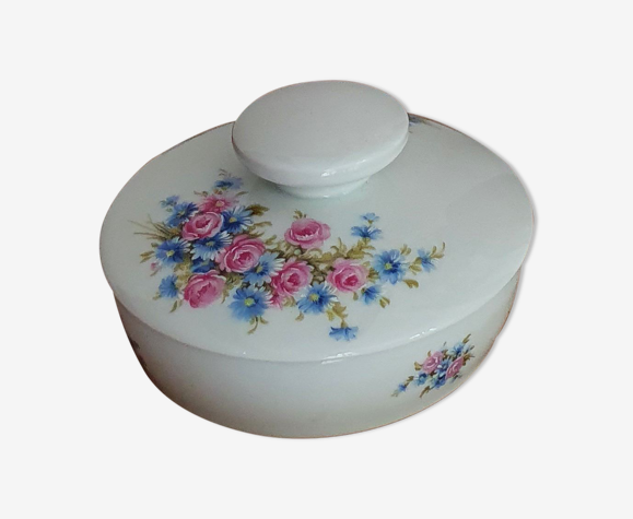 Boîte à bijoux en porcelaine de Limoges