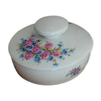 Boîte à bijoux en porcelaine de Limoges