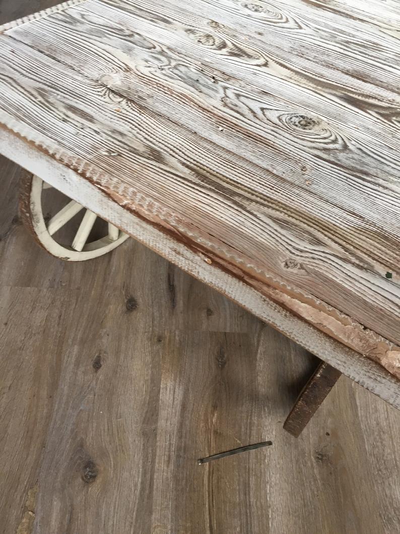 Vintage industrial coffee table