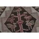 1970s Vintage Turkish Oushak Handmade Wool Cotton Pink Runner Rug 83x276