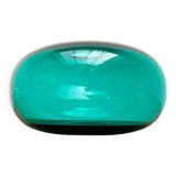 Large vase from the Swedish Stockholm series, handmade glass from Ikea, 1990s.