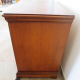 Elégante commode  en merisier – 3 tiroirs –Années 80