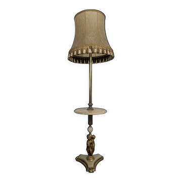 Lampadaire onyx style néo-classique