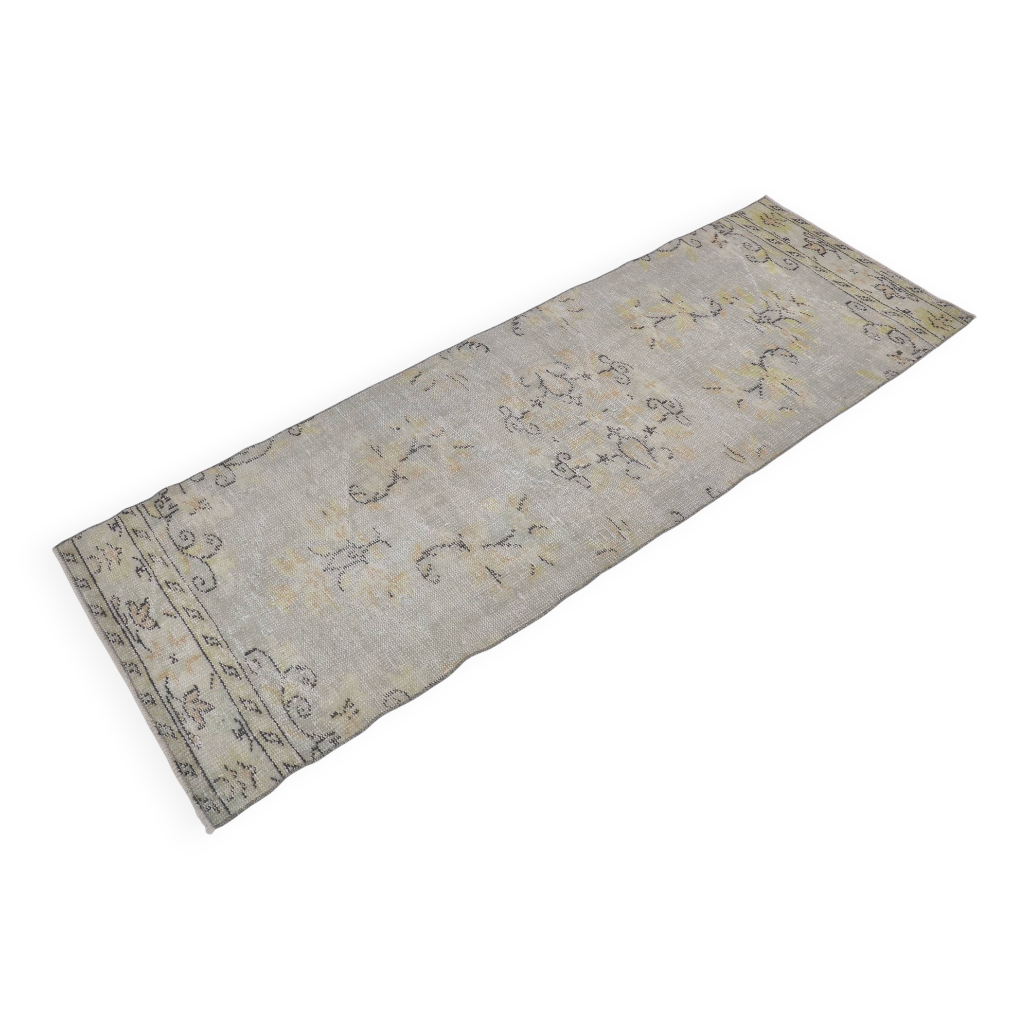 Vintage Oushak Runner sku 1755