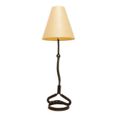 Lampadaire en fer forgé attribué à Léopold Gest