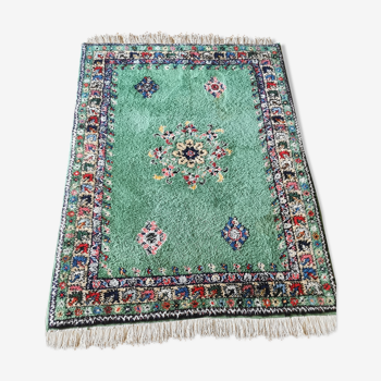 Vintage rabbat 70's carpet 123x137cm