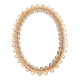 Rattan mirror Italy design