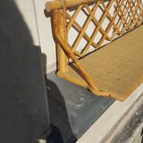 Small rattan shelf