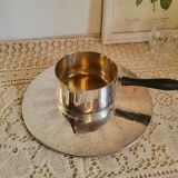 Silver-plated metal trivet EPB made in Sweden