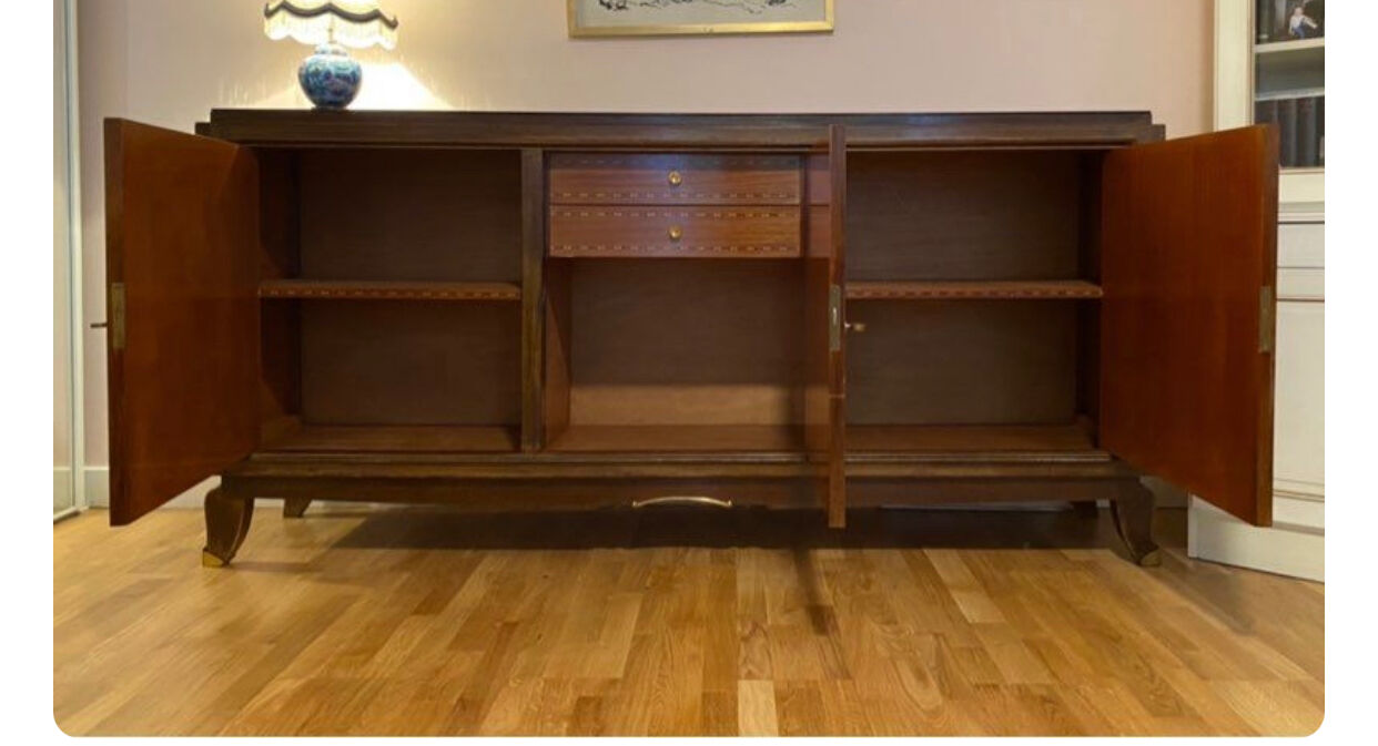 Buffet original teinté palissandre