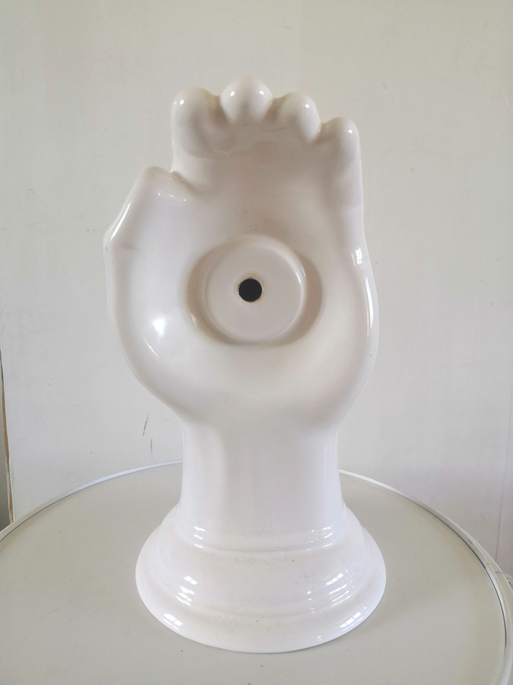 Hand sconce ceramic 60/70