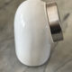 Space age sugar pot