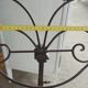 Wrought iron easel