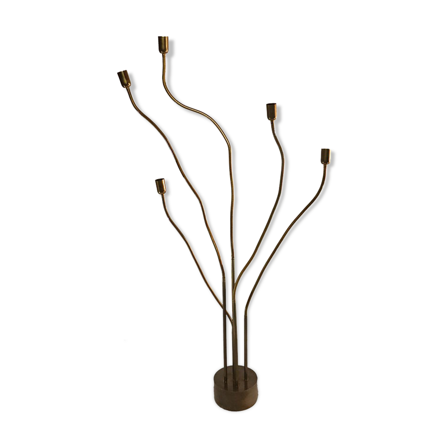 Flexible vintage metal floor lamp1970