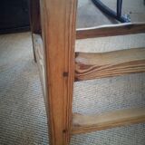 Old pine rectangular coffee table
