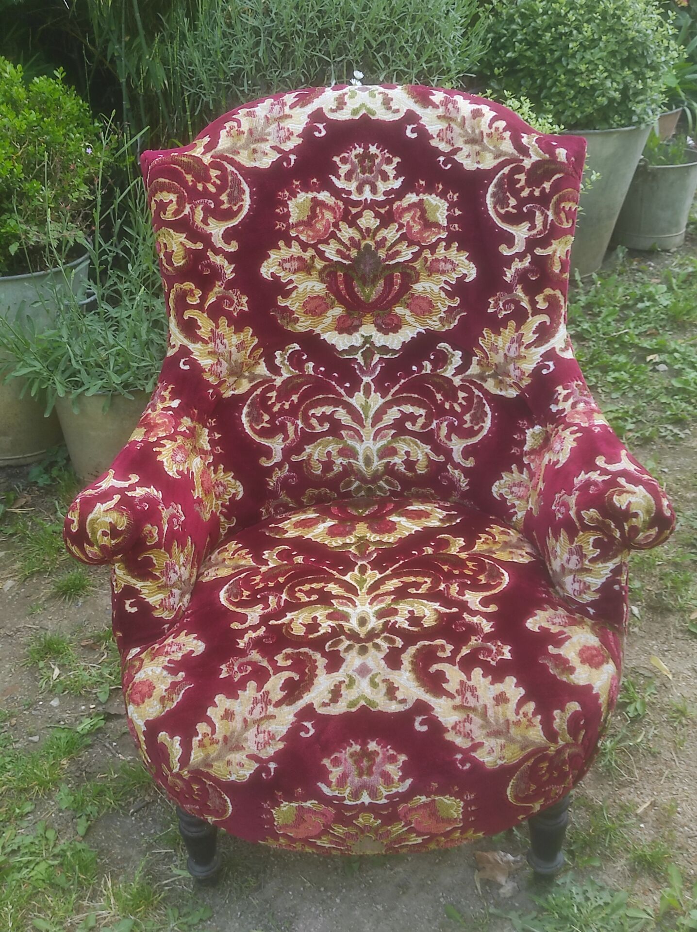 Fauteuil crapaud