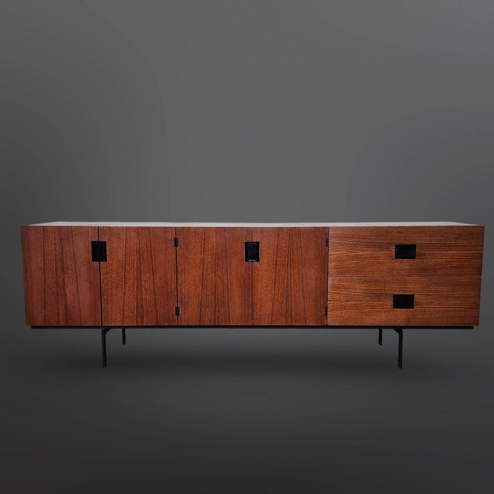 Iconic DU03 credenza by Cees Braakman for Pastoe, Netherlands 1950s