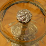 Standing cup in smoked glass