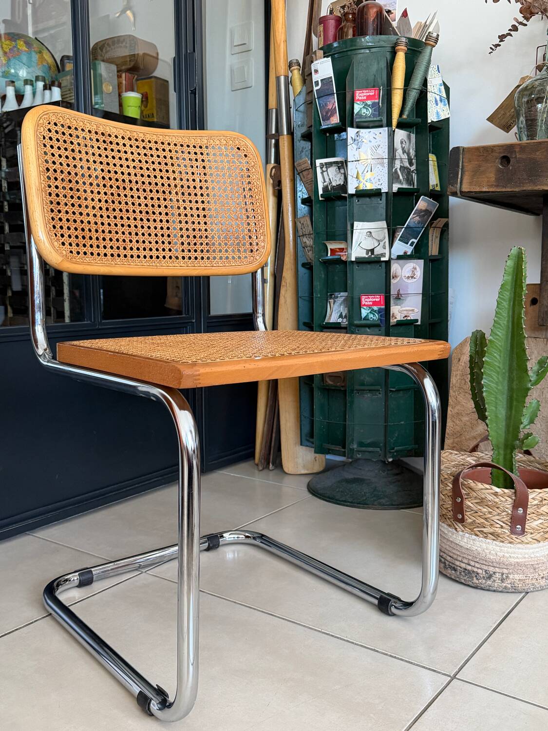 Chaise "Cesca" B32 Marcel Breuer – Made in Italy vintage