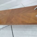 Coffee table with compass legs from the 60s