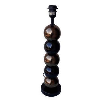 Pied de lampe en céramique