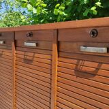 Filing cabinet, triple curtain furniture