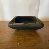 Cendrier ancien Marisa en céramique verte, Italie