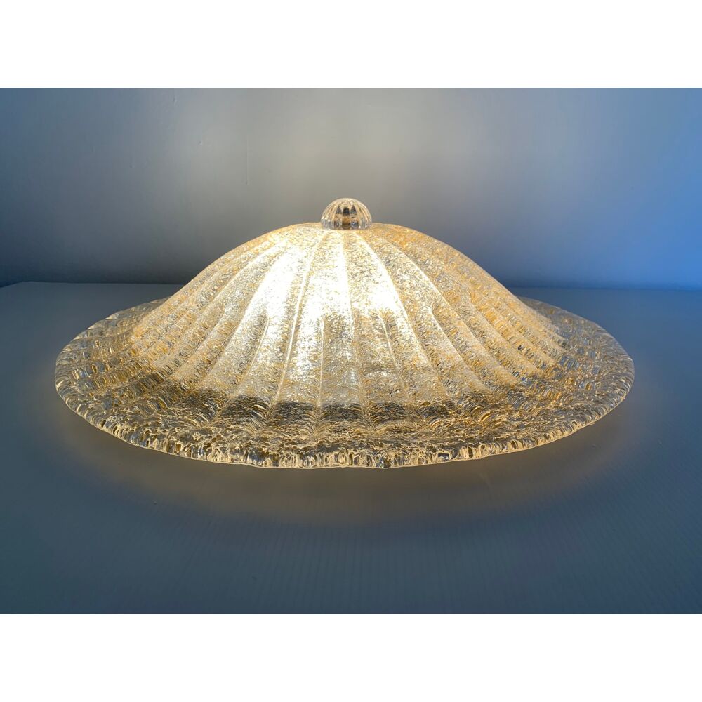 Murano glass flush mount