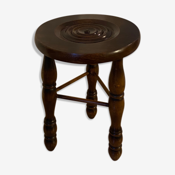 Vintage tripod stool