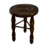 Tabouret tripode vintage