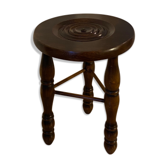 Vintage tripod stool