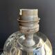 Schneider Glassworks - Important Lamp Foot - Molded Crystal - Conical with Godrons