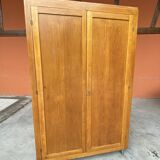 Mid Century vintage school wardrobe, Mullca Delagrave Scandinavian style, 1960s