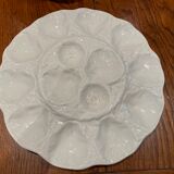 Set of 12 plates and its oyster dish