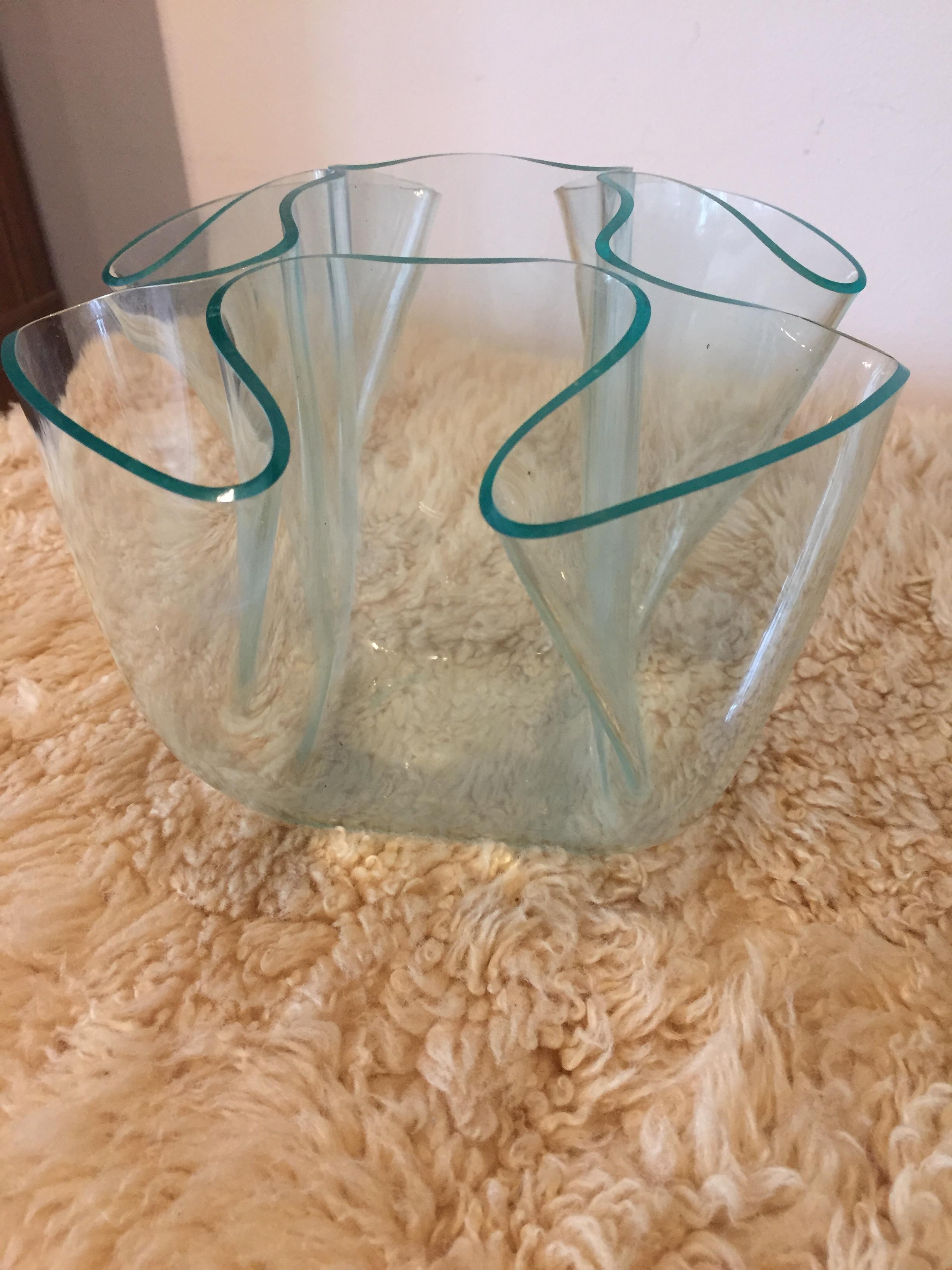 Vase handkerchiefs Plexiglas