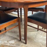 Danish table and 4 chairs