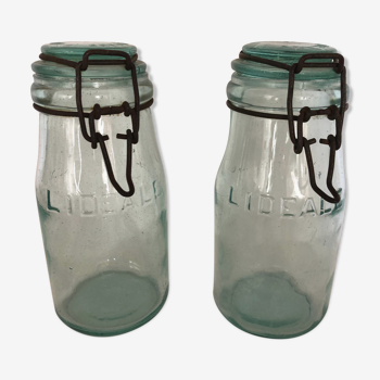 Pair of jars l'ideale - 3/4 liter