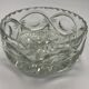 FRUIT CUTTER, SALAD BOWL in Solid CRYSTAL decorated with Hand-Cut PATTERNS