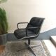 Charles Pollock office armchair, leather, 1970