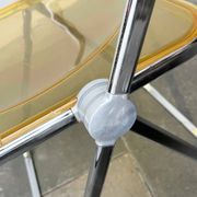Folding Chair Model Plia Italian Mid-Century Modern Space by Giancarlo Piretti for Castelli, 1960s