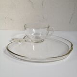 Service pomme petit déjeuner, années 1970