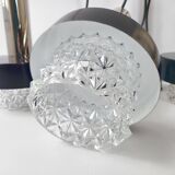 Set of 3 vintage pendant lights 1960