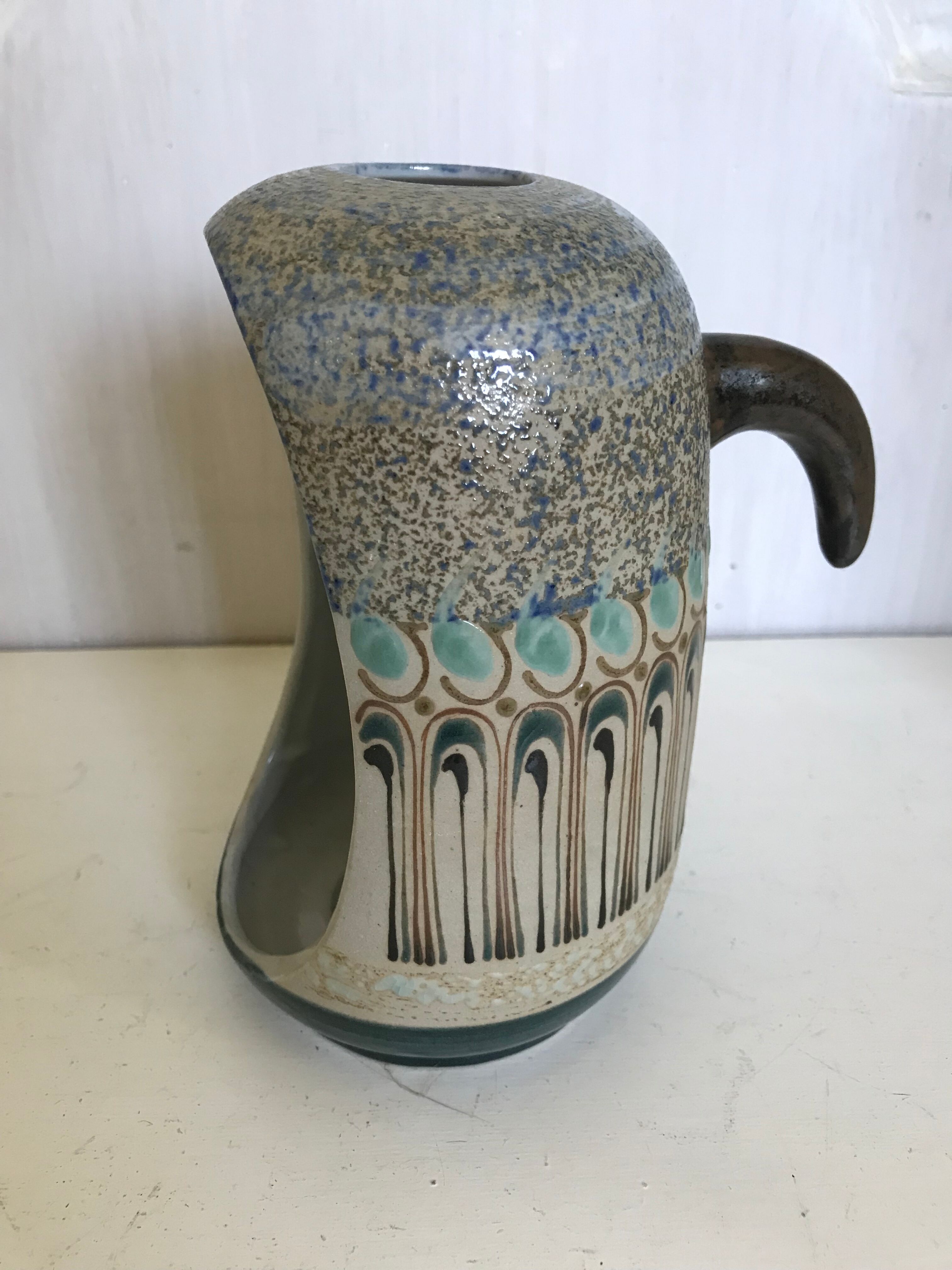 Vintage ceramic candlestick