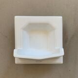 Antique ceramic wall soap holder