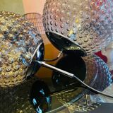 Pair of vintage chandeliers Design Motoko Ishi Rolf Kruger